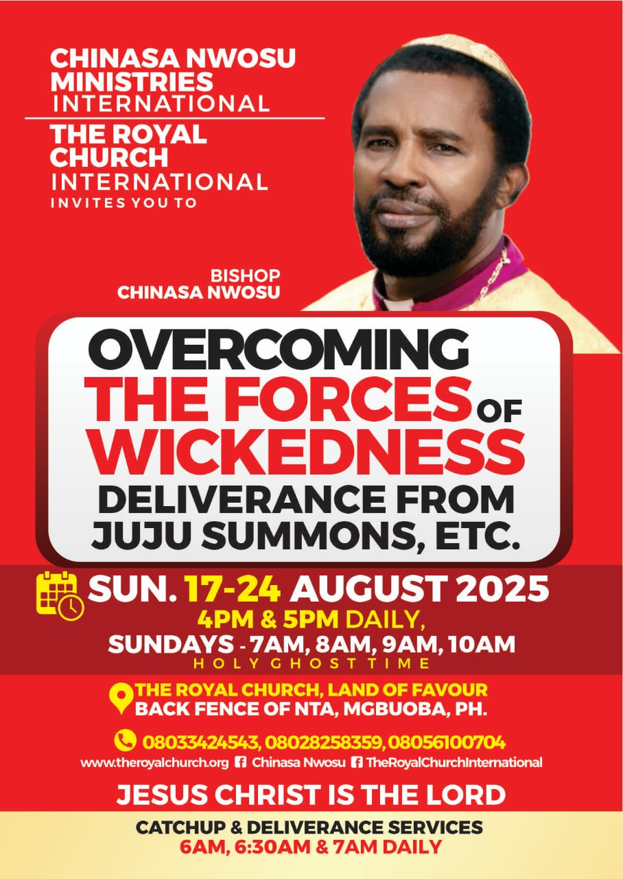 Overcoming the forces of wickedness theme deliverance from juju summons